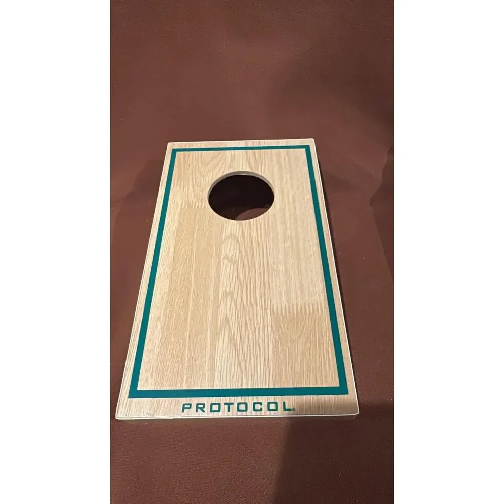 Mini Desktop Beanbag Toss Corhole Board Game Rrotocol